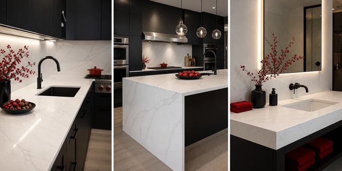 Quartz countertop